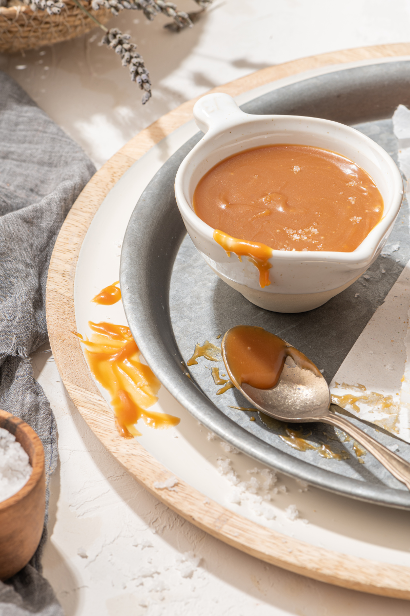 Sweet Elegance: Homemade Maple Lavender Caramel Sauce